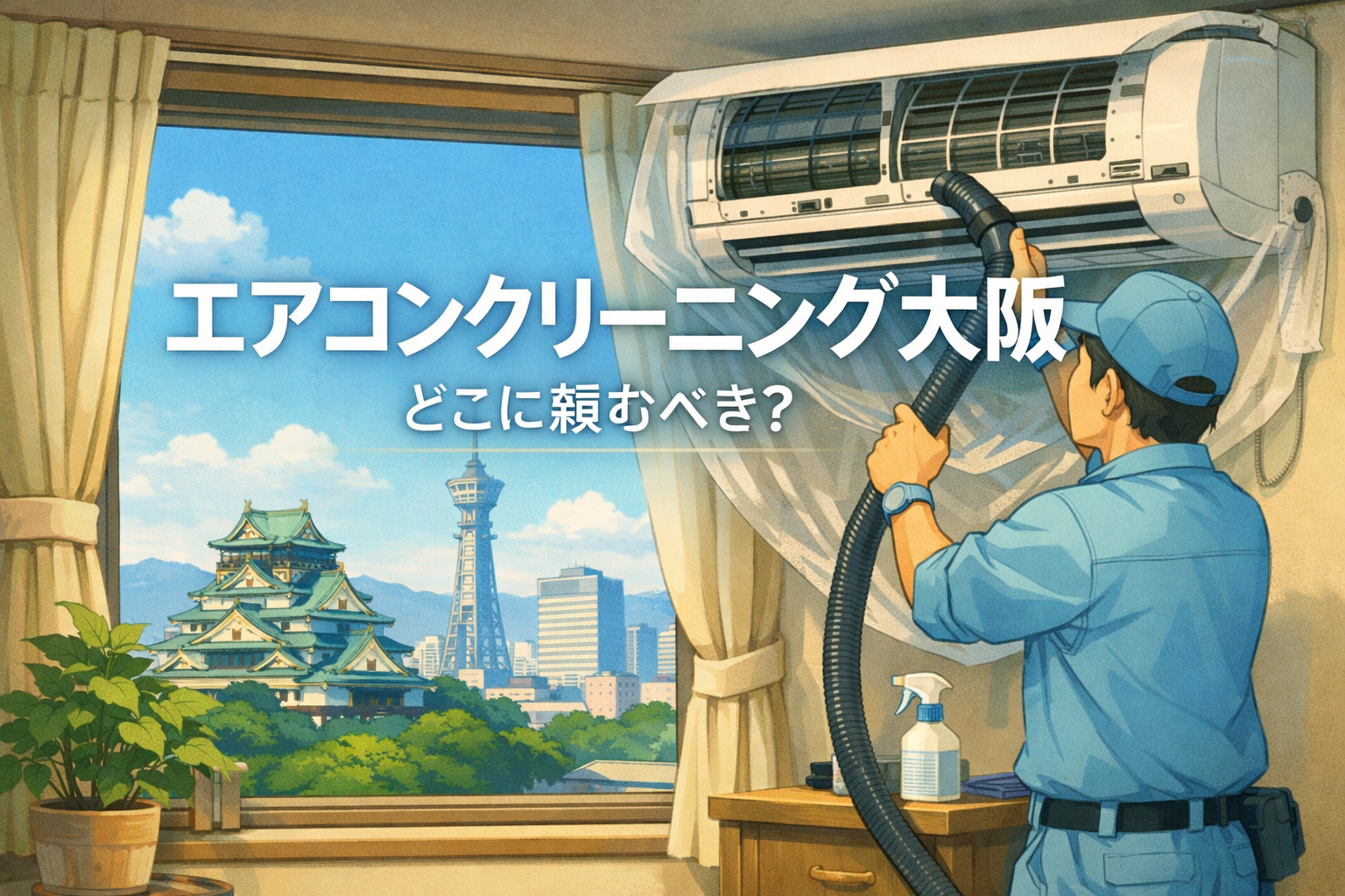 エアコンクリーニング大阪はどこに頼むべき？