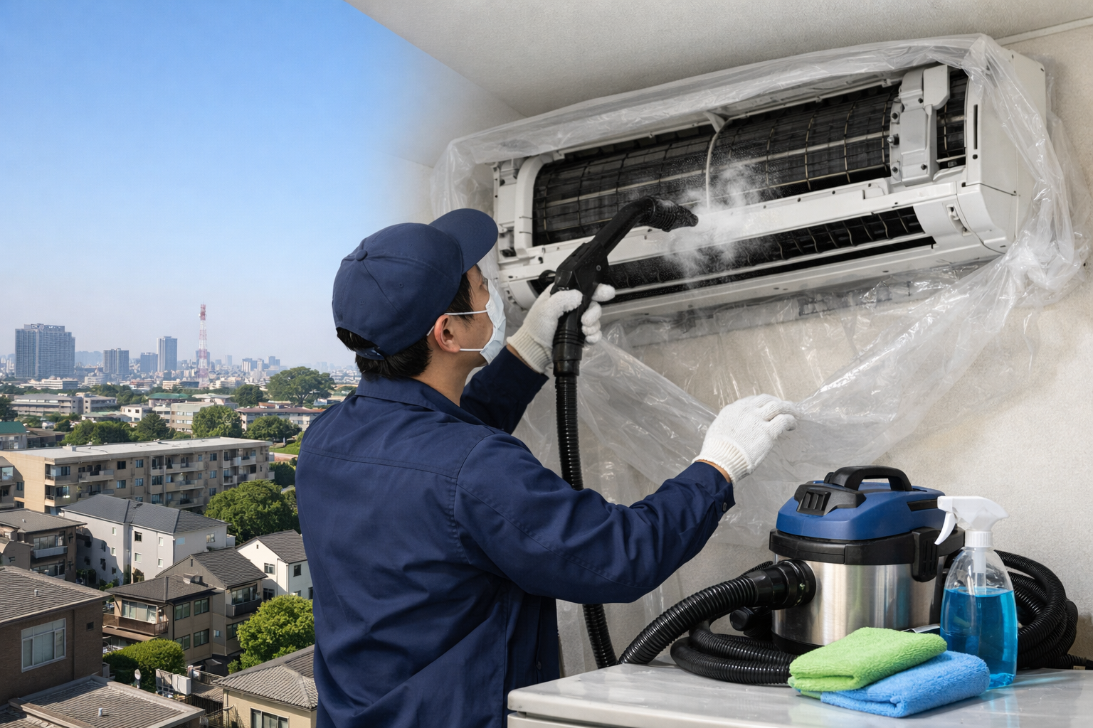 エアコンクリーニング 川口市の相場は？業者選びの基準