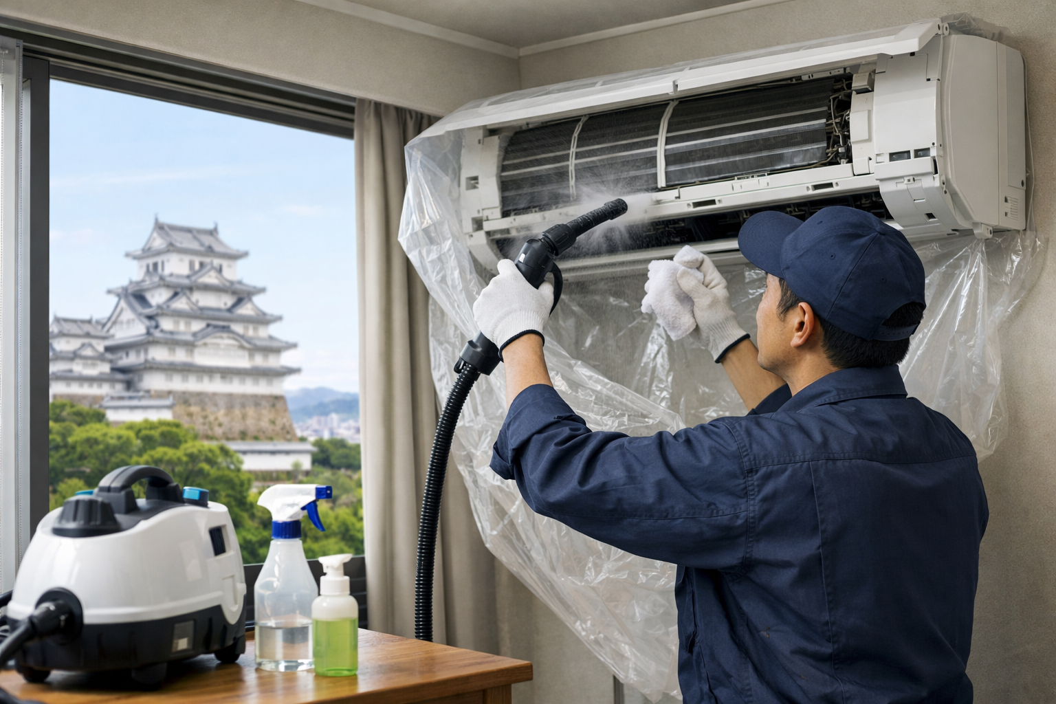 エアコンクリーニング 姫路市の相場は？料金と選び方