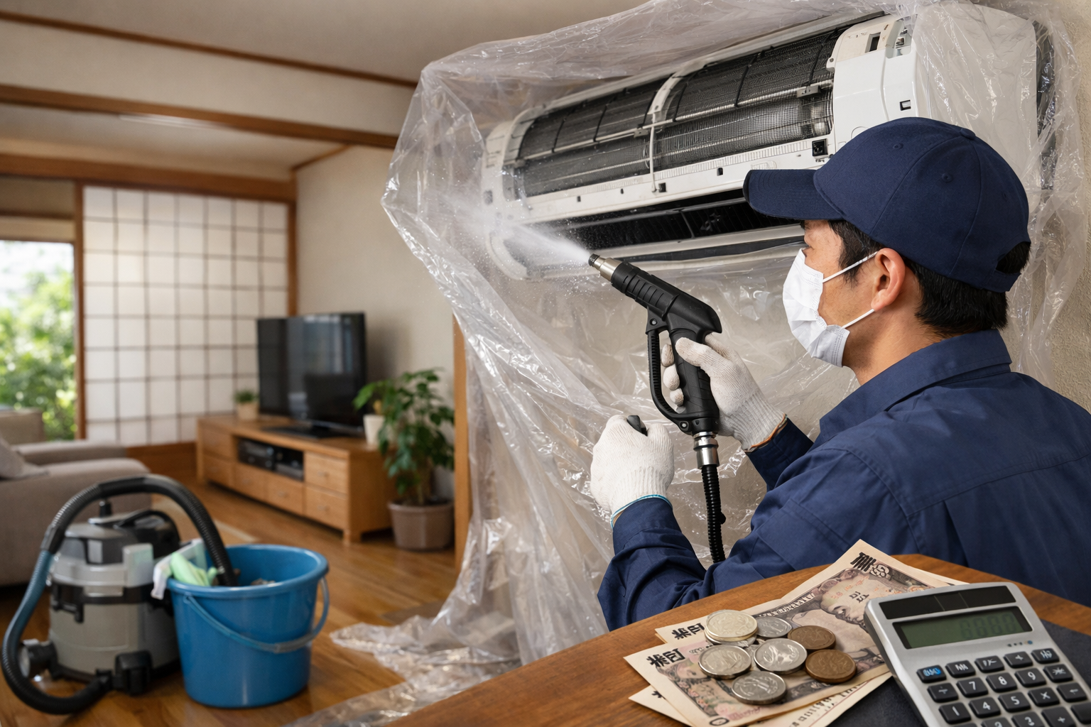 エアコンクリーニング 古河市の相場は？料金と選び方