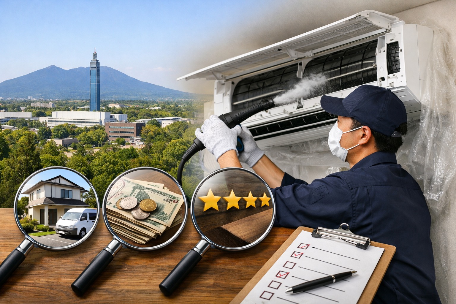 つくば市 エアコンクリーニング 業者はどこがいい？