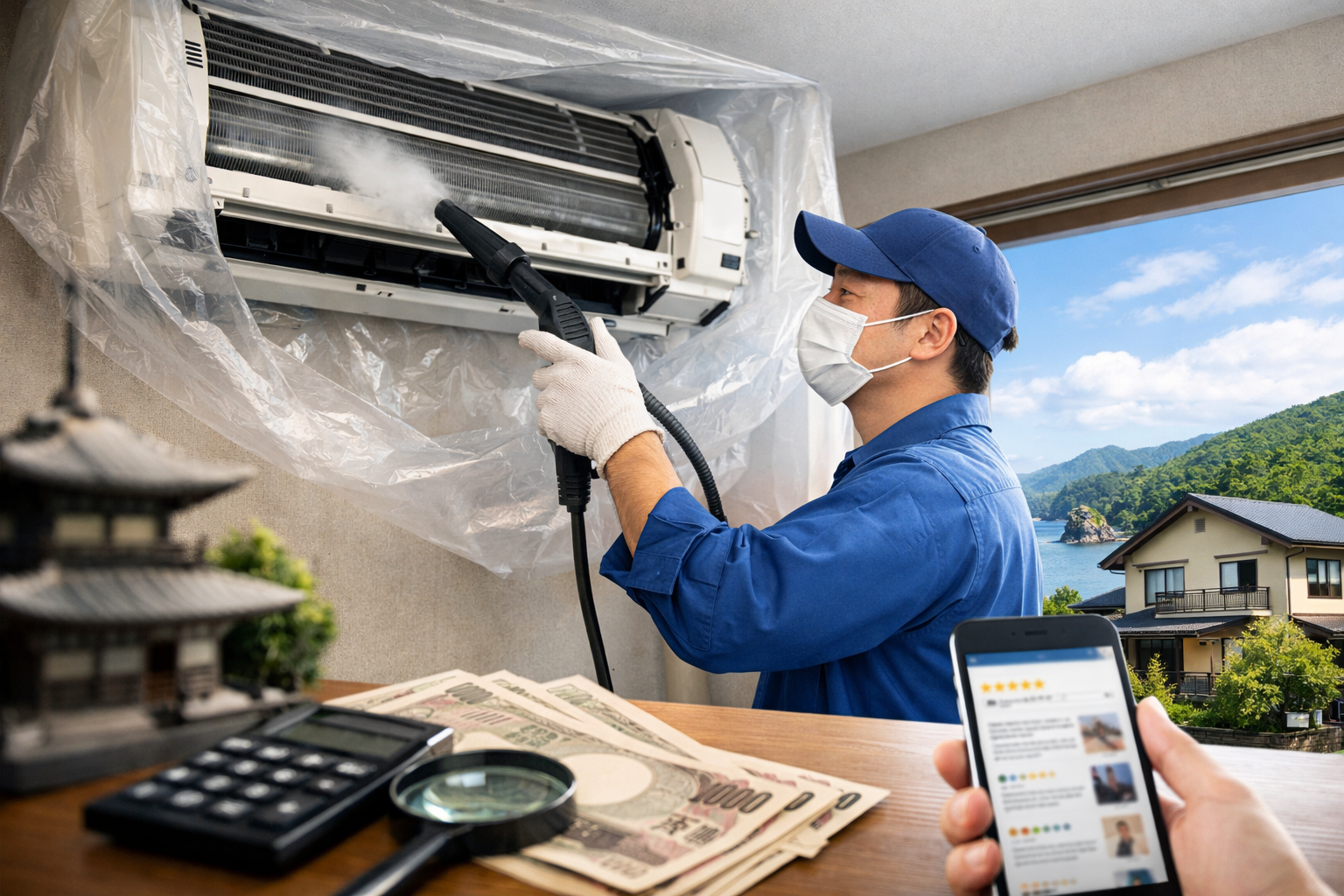 佐伯市のエアコンクリーニング業者｜料金相場と選び方