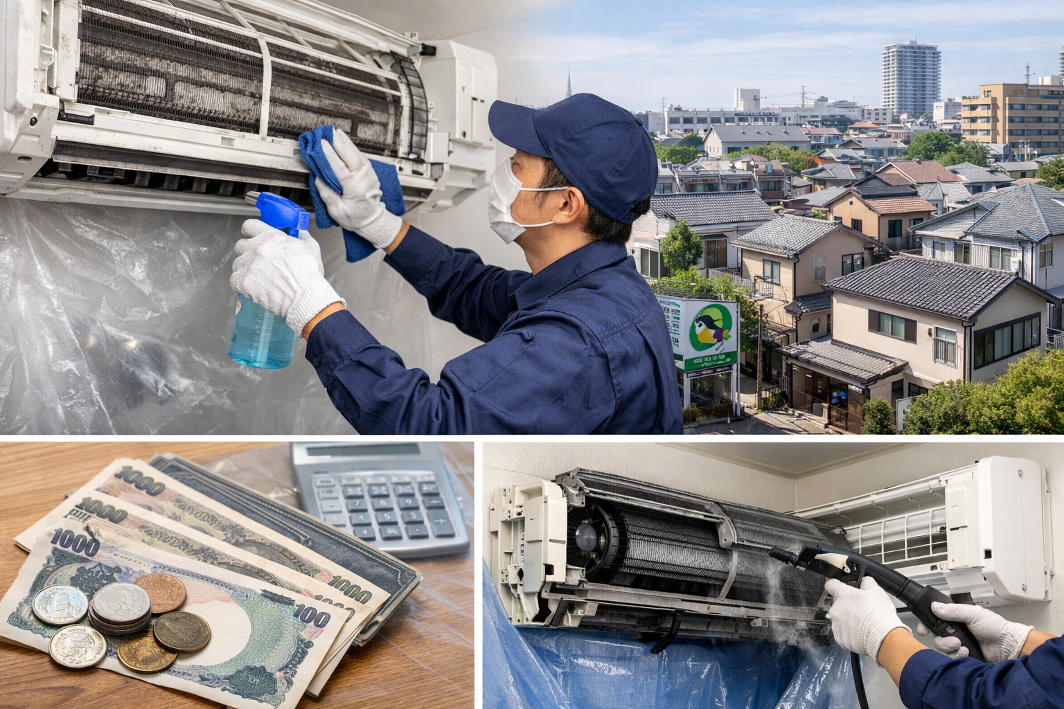 越谷市のエアコンクリーニング業者はどう選ぶ？料金相場と比較ポイント