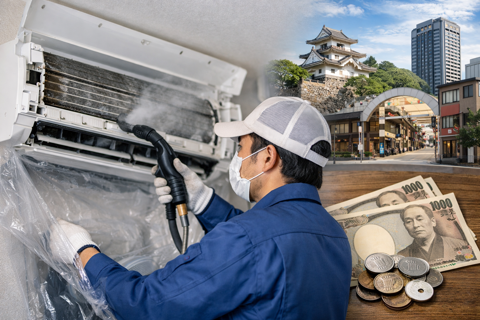 松阪市のエアコンクリーニング業者はどう選ぶ？料金相場と比較ポイント