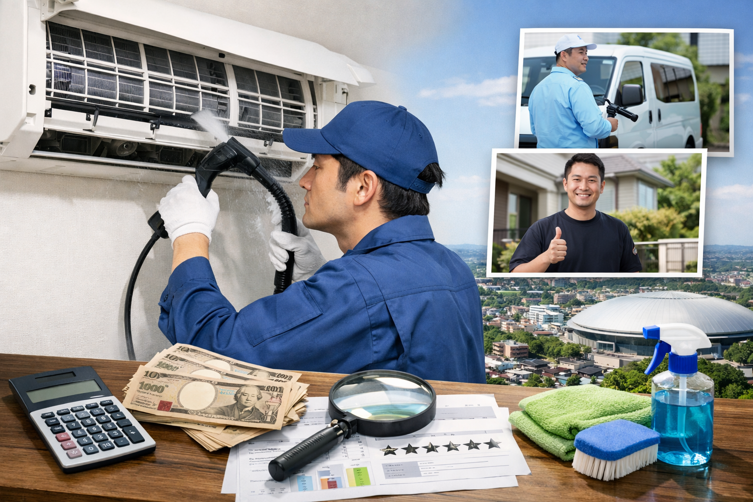 熊谷市のエアコンクリーニング業者はどう選ぶ？料金相場と比較ポイント