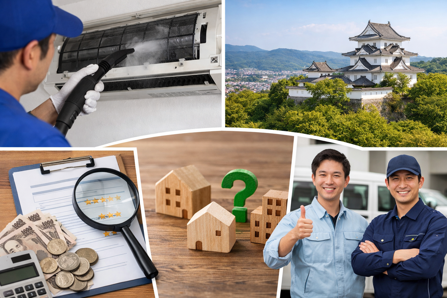 伊賀市のエアコンクリーニング業者はどう選ぶ？料金相場と比較ポイント