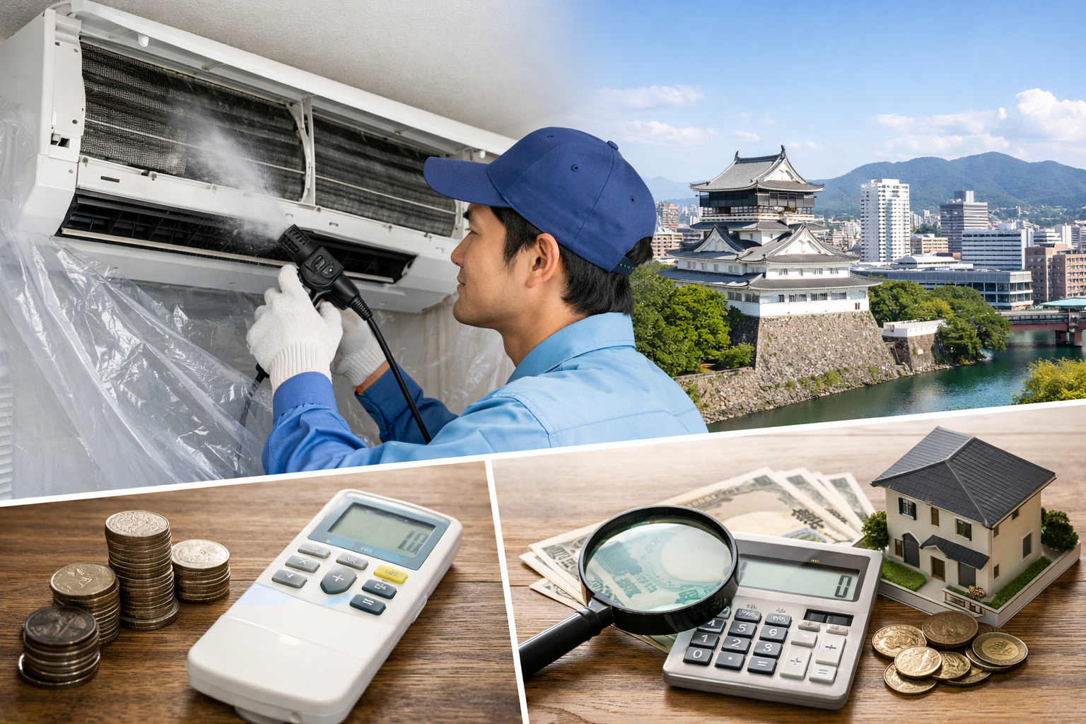小倉北区のエアコンクリーニング業者｜料金相場と選び方