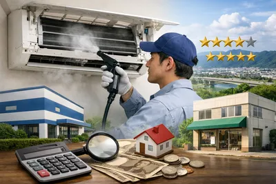 岩出市のエアコンクリーニング業者はどう選ぶ？料金相場と比較ポイント