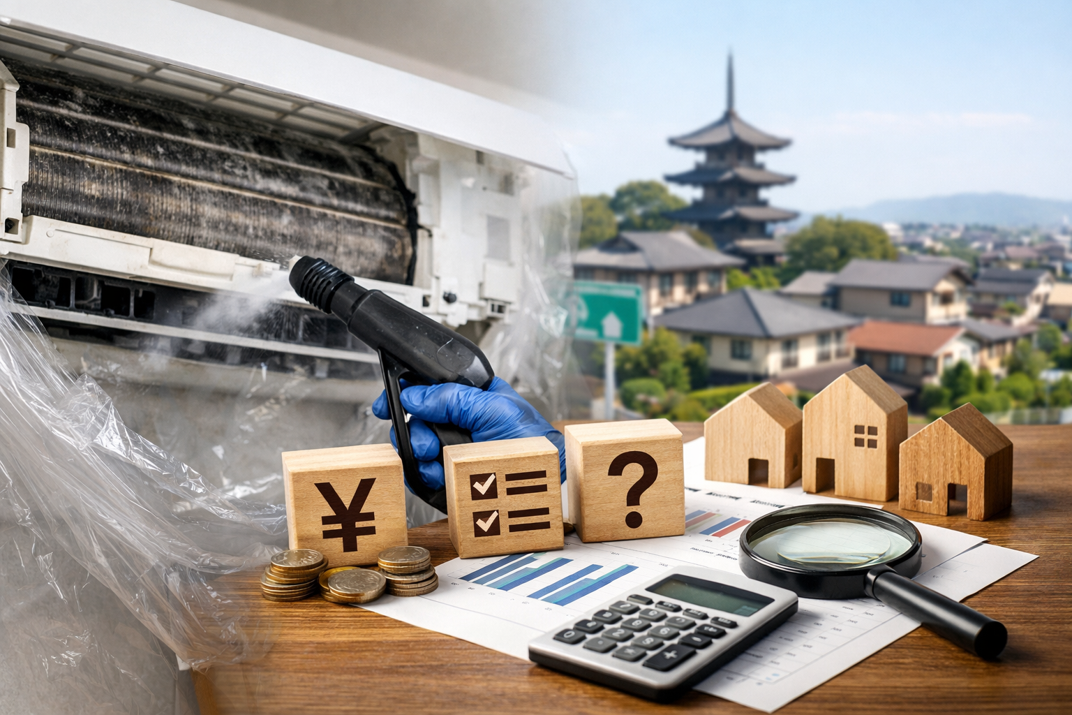 小野市のエアコンクリーニング業者はどう選ぶ？料金相場と比較ポイント