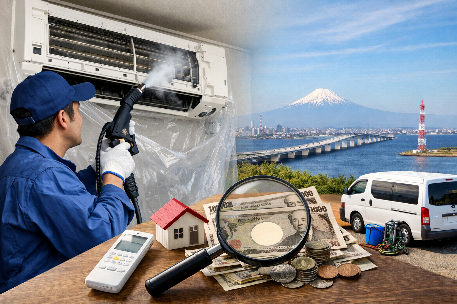 木更津市のエアコンクリーニング業者｜料金相場と選び方